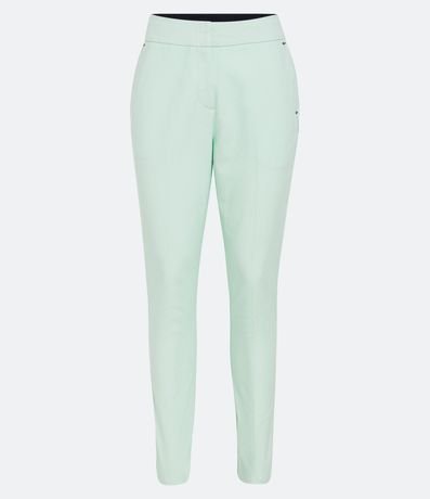 Pantalón Sastrería con Bolsillos Detanteros Sin Estampa 5