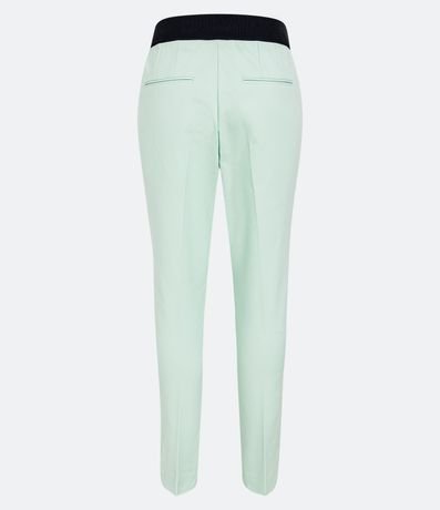 Pantalón Sastrería con Bolsillos Detanteros Sin Estampa 6