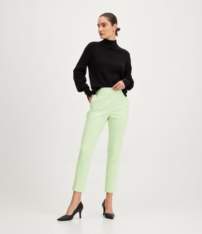 Pantalón Sastrería con Bolsillos Detanteros Sin Estampa