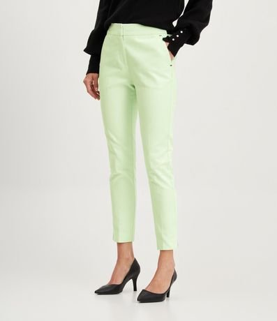 Pantalón Sastrería con Bolsillos Detanteros Sin Estampa 2