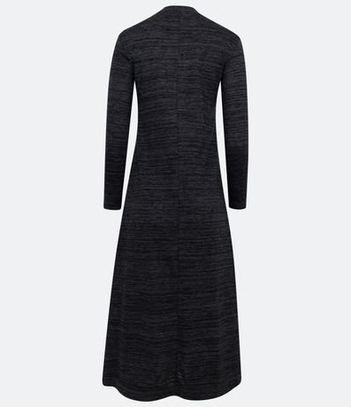 Vestido Largo con Recortes y Manga Corta 6