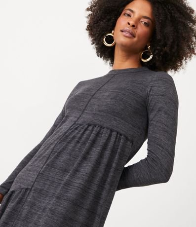 Vestido Largo con Recortes y Manga Corta 4