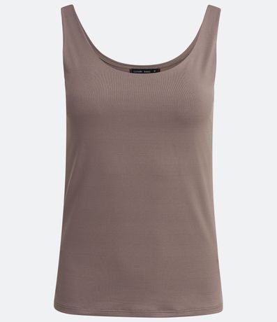Blusa Musculosa en Poliamida con Escote U 4