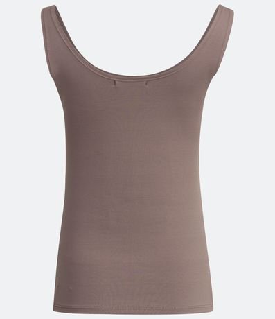 Blusa Musculosa en Poliamida con Escote U 5