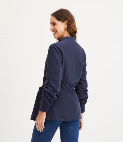 Campera Parka en Liocel con Abertura Total 3