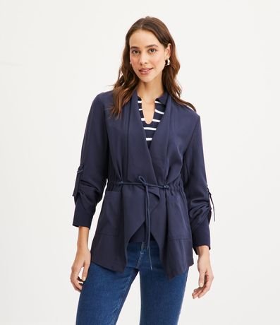 Campera Parka en Liocel con Abertura Total 6