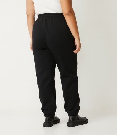 Pantalón Jogger en Algodón con Fleece Curve & Plus Size 3