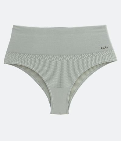 Bombacha Alta en Microfibra con Textura y Sin Costura 5