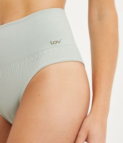 Bombacha Alta en Microfibra con Textura y Sin Costura 4