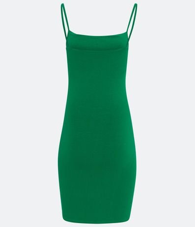 Vestido Corto en Algodón con Breteles Finos 6