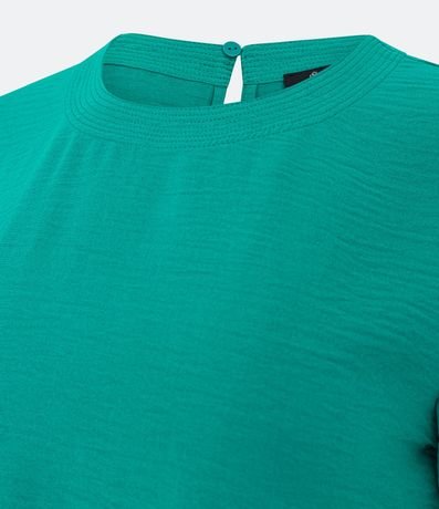 Blusa con Aberturas y Detalles de Pespuntes 8