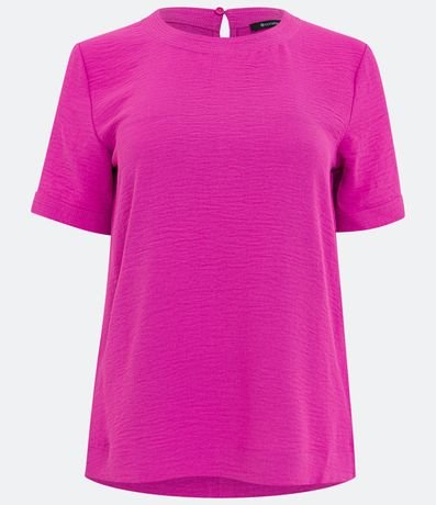 Blusa con Aberturas y Detalles de Pespuntes 5