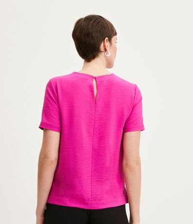 Blusa con Aberturas y Detalles de Pespuntes 3