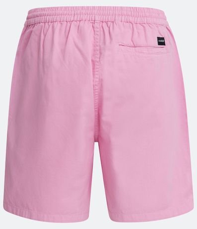 Bermuda en Sarga con Cintura Elástica y Cordón 8