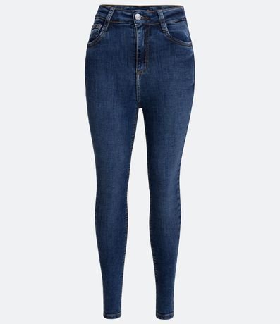Pantalón Skinny Cintura Alta en Jeans con Bolsillos 5