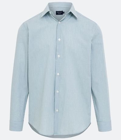 Camisa Slim Manga Larga a Rayas 2