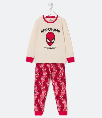 Pijama Largo Infantil Estampado Spider-Man - Talle 2 a 12 años 1