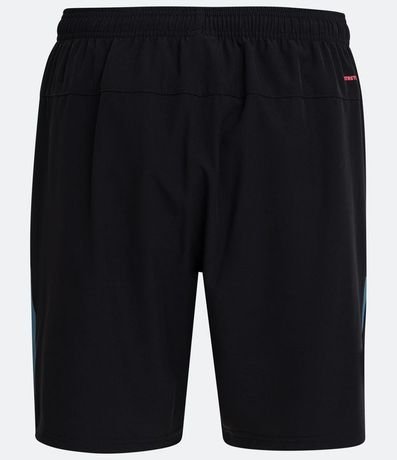Bermuda Deportiva sin Estampado con Detalles de Colores 8