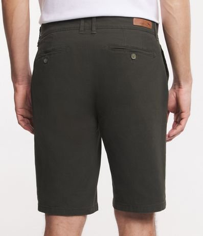 Bermuda Sarga Lisa con Bolsillos 2