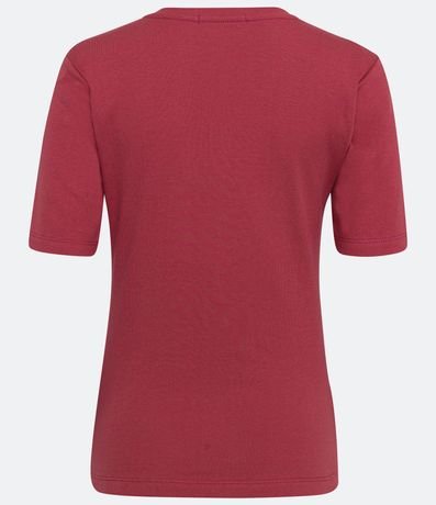 Blusa Básica en Algodón con Manga Corta 6