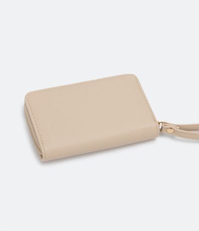 Billetera Pequeña Lisa con Correa de Mano 2