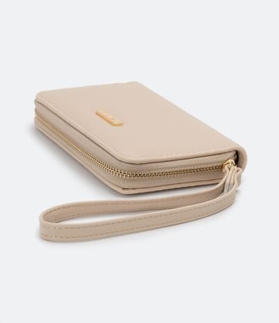 Billetera Pequeña Lisa con Correa de Mano 4