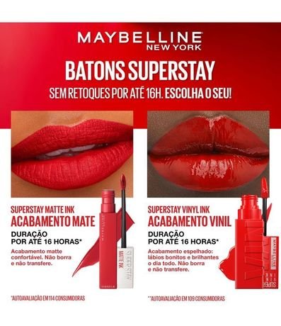 Labial Líquido NY SuperStay Vinyl Ink Maybelline 6