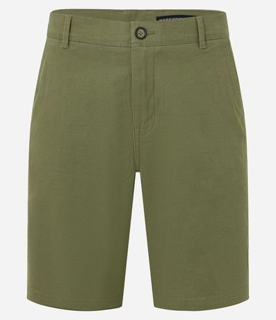 Bermuda Slim en Sarga con Elastano 6