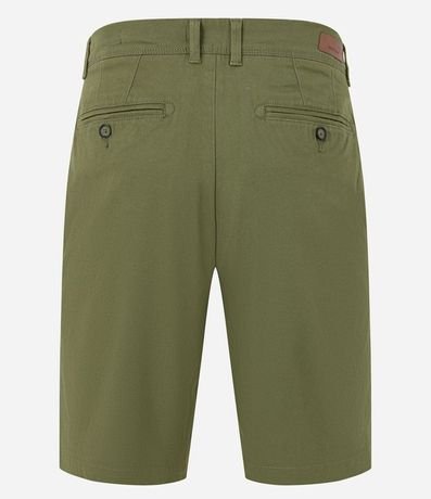 Bermuda Slim en Sarga con Elastano 8