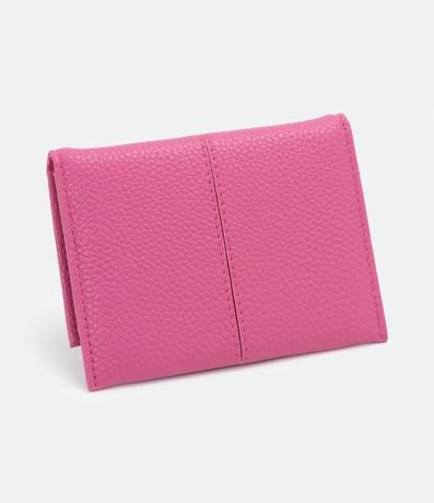 Billetera Plegable Pequeña con Pespunto 2
