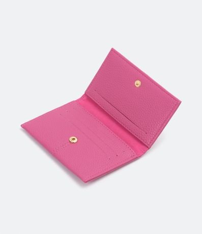 Billetera Plegable Pequeña con Pespunto 4