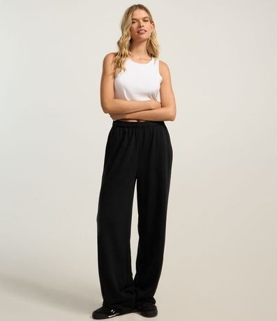 Blusa Cropped sin Mangas en Algodón Acanalado 2