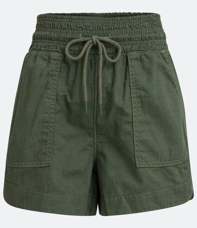 Short Runner en Liocel con Bolsillos Aplicados 7