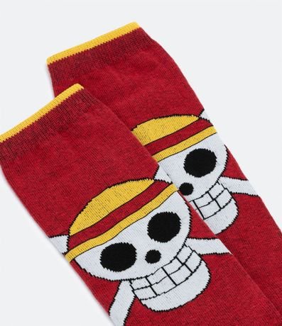 Media Caña Larga en Algodón y Estampado One Piece 5