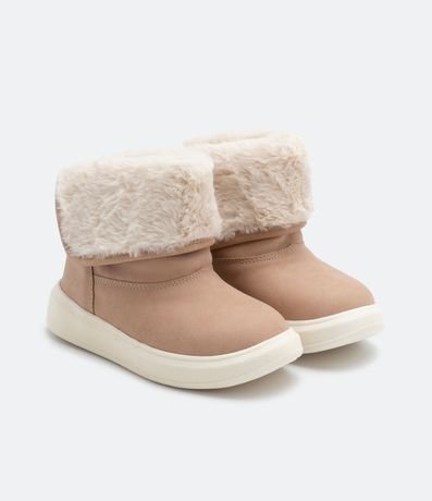 Bota Infantil con Piel Plegable Talle 20 al 30 Renner