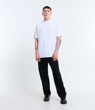 Remera Relaxed en Algodón con Manga Corta 2