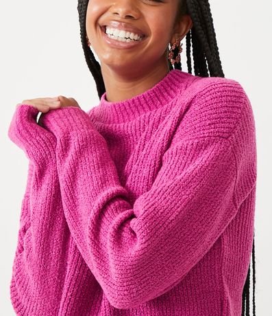 Suéter de Punto Acanalado 4