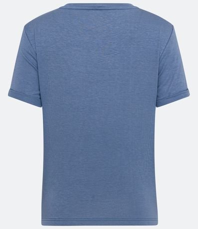 Blusa Básica en Viscosa con Manga Dobrada 6