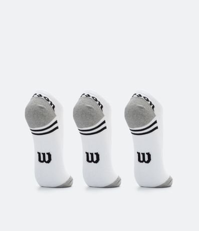 Kit 03 Pares Media Invisible con Patrón en Bloque de Color Wilson 3