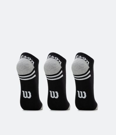 Kit 03 Pares Media Invisible con Patrón en Bloque de Color Wilson 4