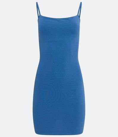 Vestido Corto en Algodón con Breteles Finos 5