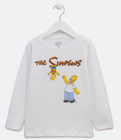 Remera Infantil Estampado Bart y Homer Simpsons - Talle 5 a 14 años 1