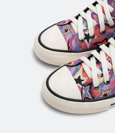 Championes Infantil Abotinado con Estampa de Estrellas -  Talle 28 al 36 3