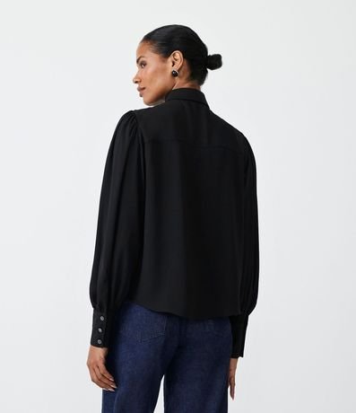 Camisa con Manga Abullonada y Puño Ancho 3