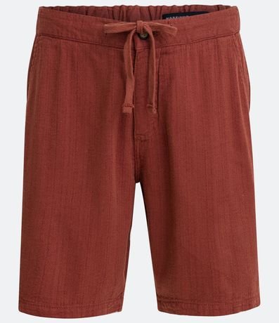 Bermuda Boardshort en Lino con Lazo en la Cintura 1