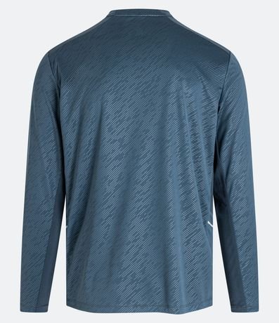 Remera Deportiva Dry Fit con Estampa Rayada 6
