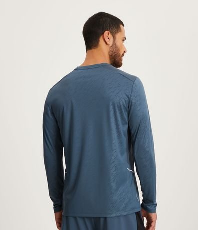 Remera Deportiva Dry Fit con Estampa Rayada 3