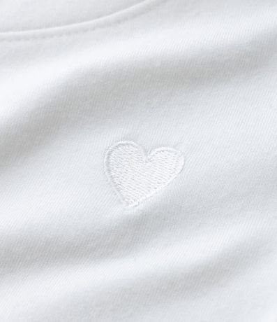 Blusa Infantil con Bordado de Corazón en el Pecho - Talle 1 a 5 años 4