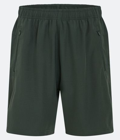 Bermuda Deportiva con Cintura elástica y Bolsillos con Cierre 5