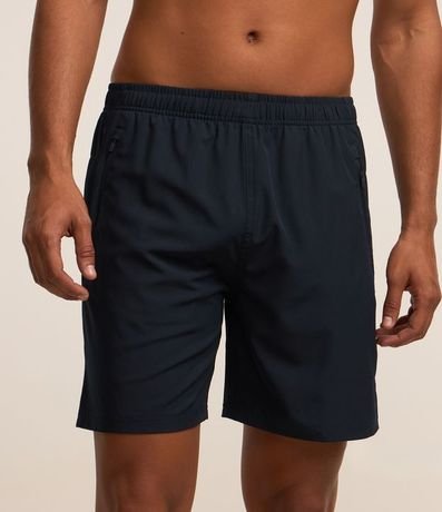 Bermuda Deportiva con Cintura elástica y Bolsillos con Cierre 2